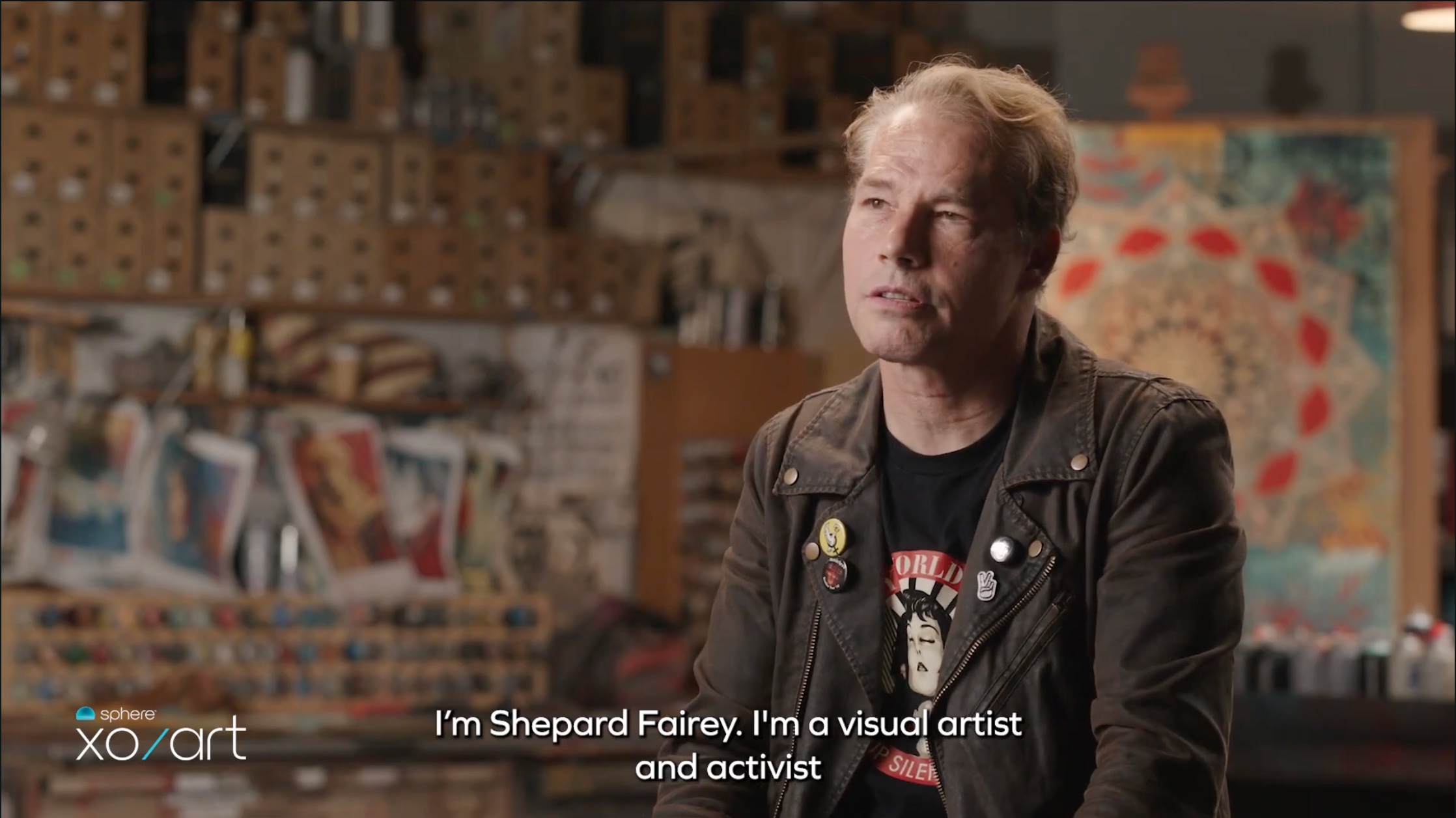 Meet the XO — Shepard Fairey in his studio